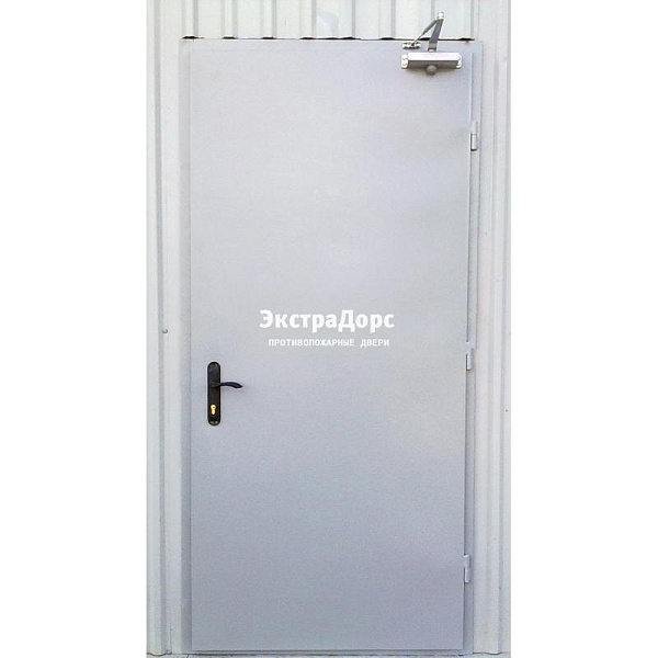 Противопожарная дверь EI 30 3 типа белая металлическая в Звенигороде  купить