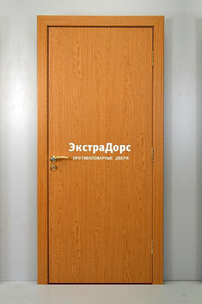 Противопожарная дверь с мдф медовый дуб в Звенигороде  купить