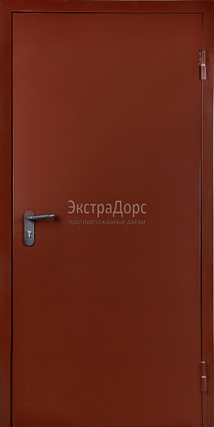Противопожарная дверь EI 45 дымогазонепроницаемая металлическая однопольная в Звенигороде  купить