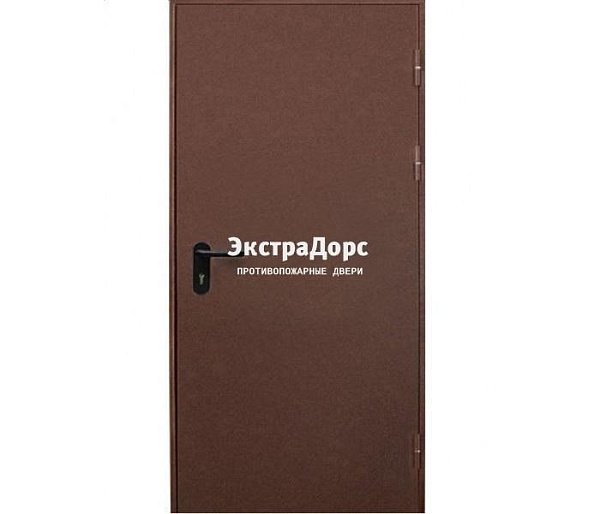 Противопожарная дверь EI 60 ДПМ 2 типа коричневая в Звенигороде  купить